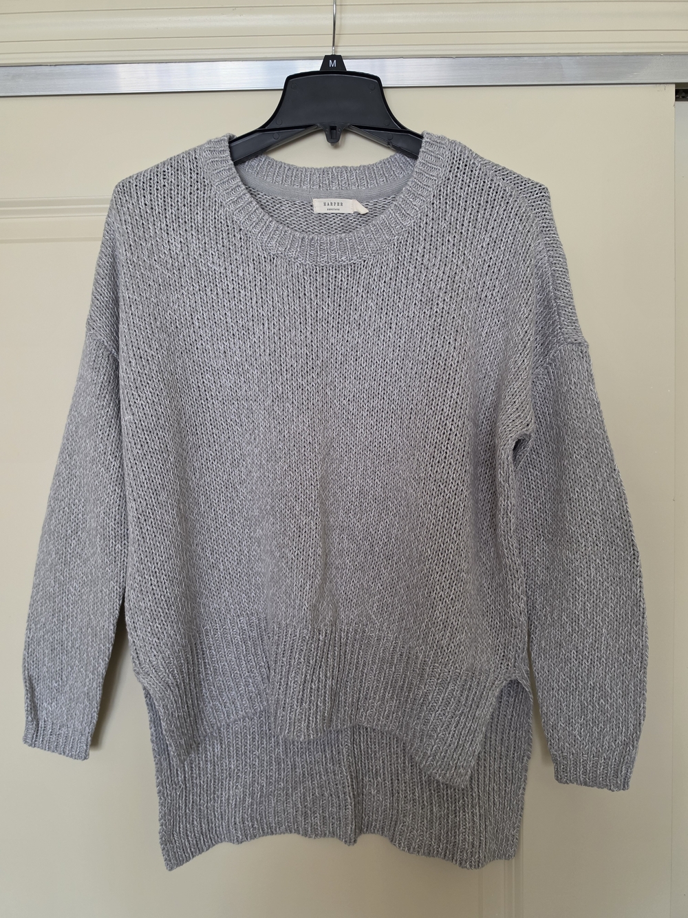 Harper Heather Gray Crewneck Sweater